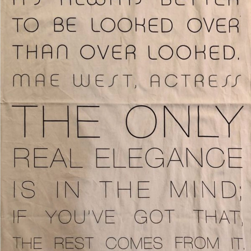 Inspirational Quote Curtains - RARE (set of 3 panels) - Picture 6 of 9